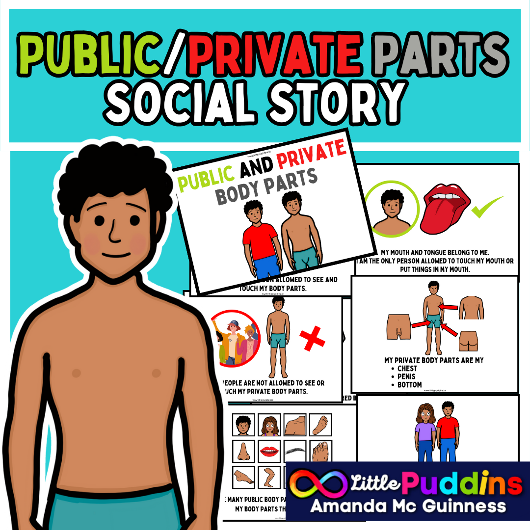 Autism Public / Private Body Parts - Boy Teenage Years