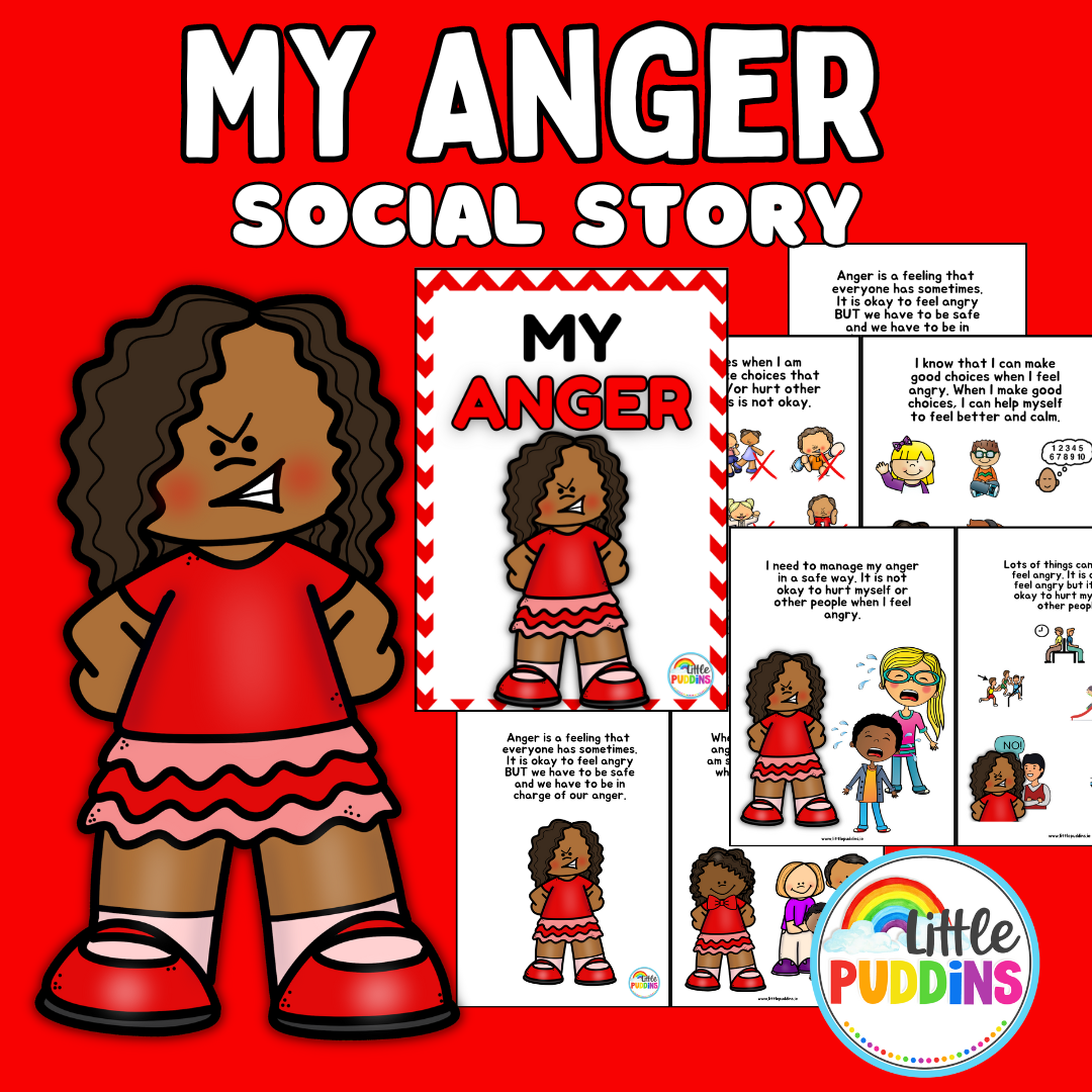 My Anger / Feeling Angry Social Story