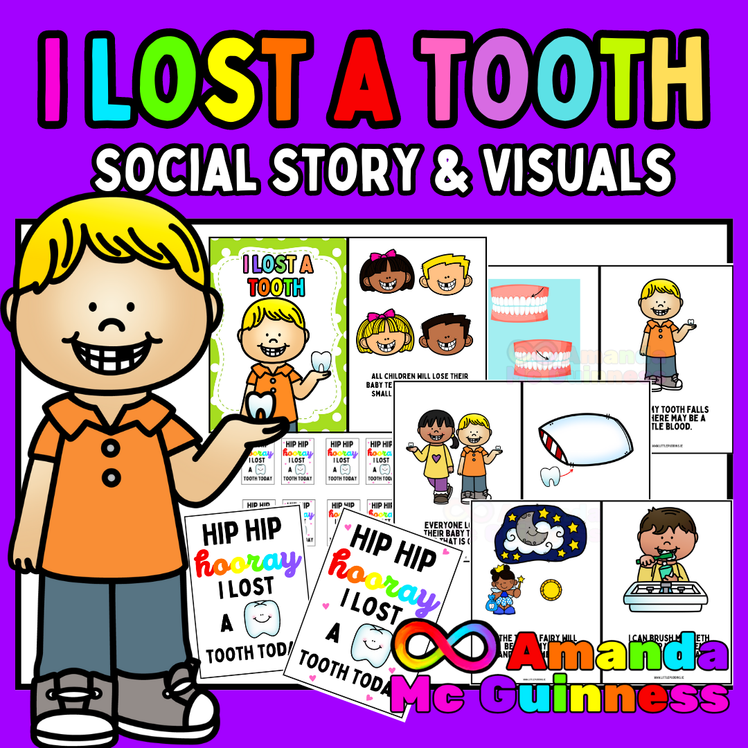 I lost A Tooth / Loose Teeth Social Story