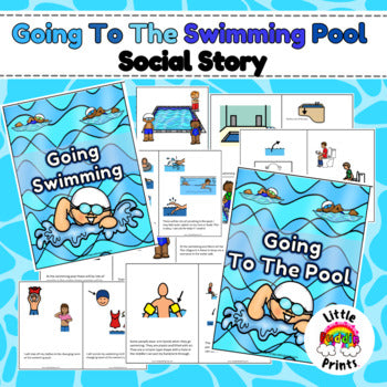 I can go swimming Social Story