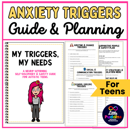 Teen Autism - My Triggers, My Needs: Guide and Planning Resource - Special Ed