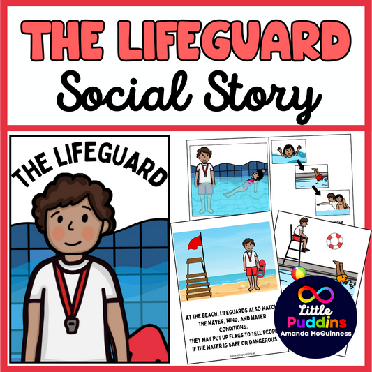 Water Safety - The Lifeguard - Social Story for Autism Special Education