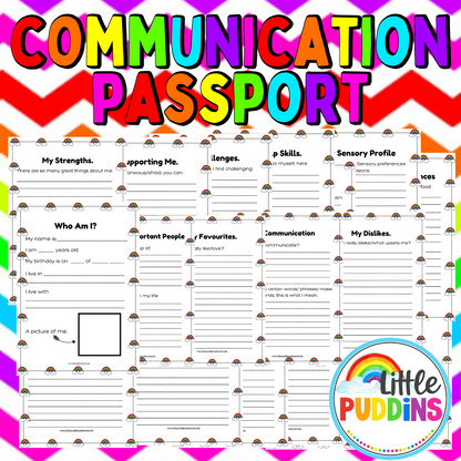 Communication Passport Bumper Set